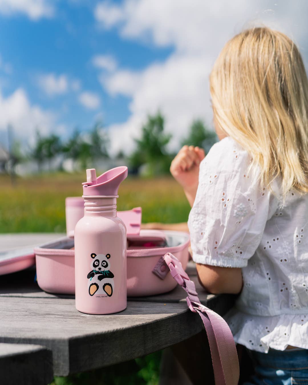 Sac à lunch Pack n'Snack™ - Panda rose