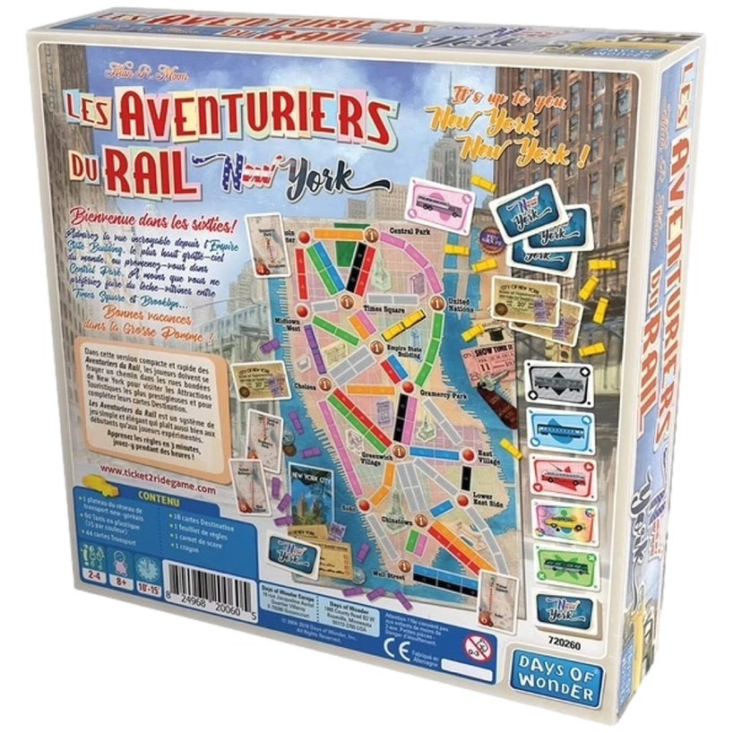 Les Aventuriers du Rail New York