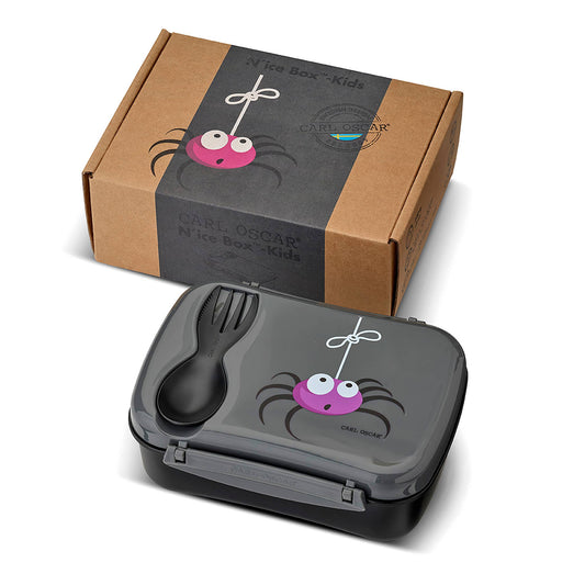 N'ice Box Kids, Boîte à lunch avec pack de refroidissement - Gris