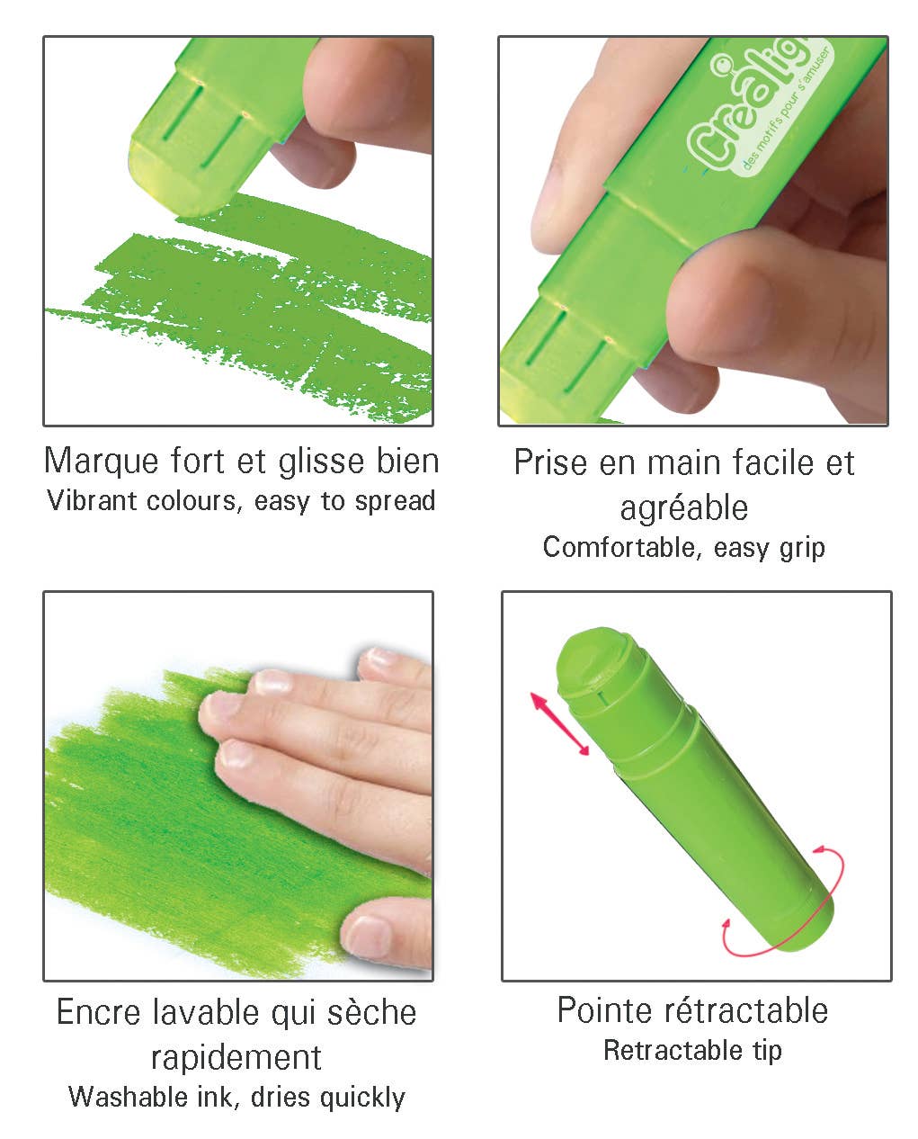 Créa Lign - Batons de gouache