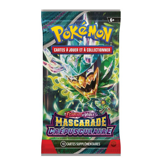 Booster Pokémon: Écarlate et Violet - Mascarade Crépusculaire [EV06] - Français