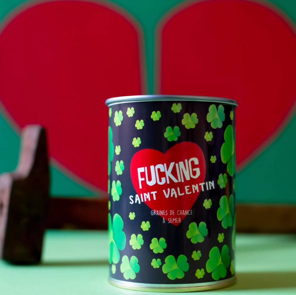 Kit à semer "Fucking Saint Valentin" Fabriqué en France