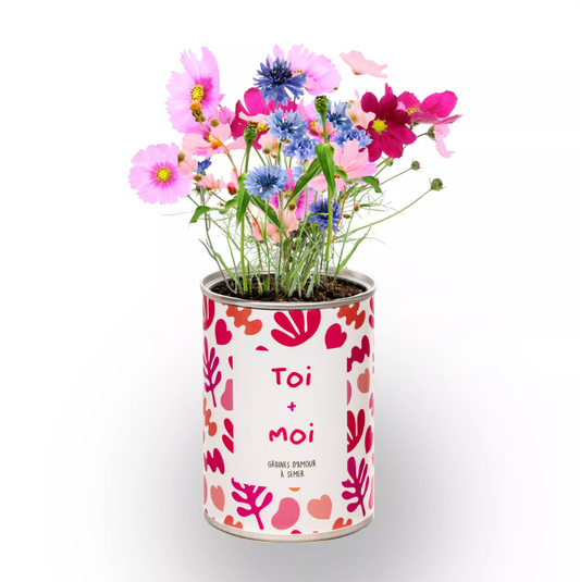 Kit à semer "Toi + Moi" Fabriqué en France