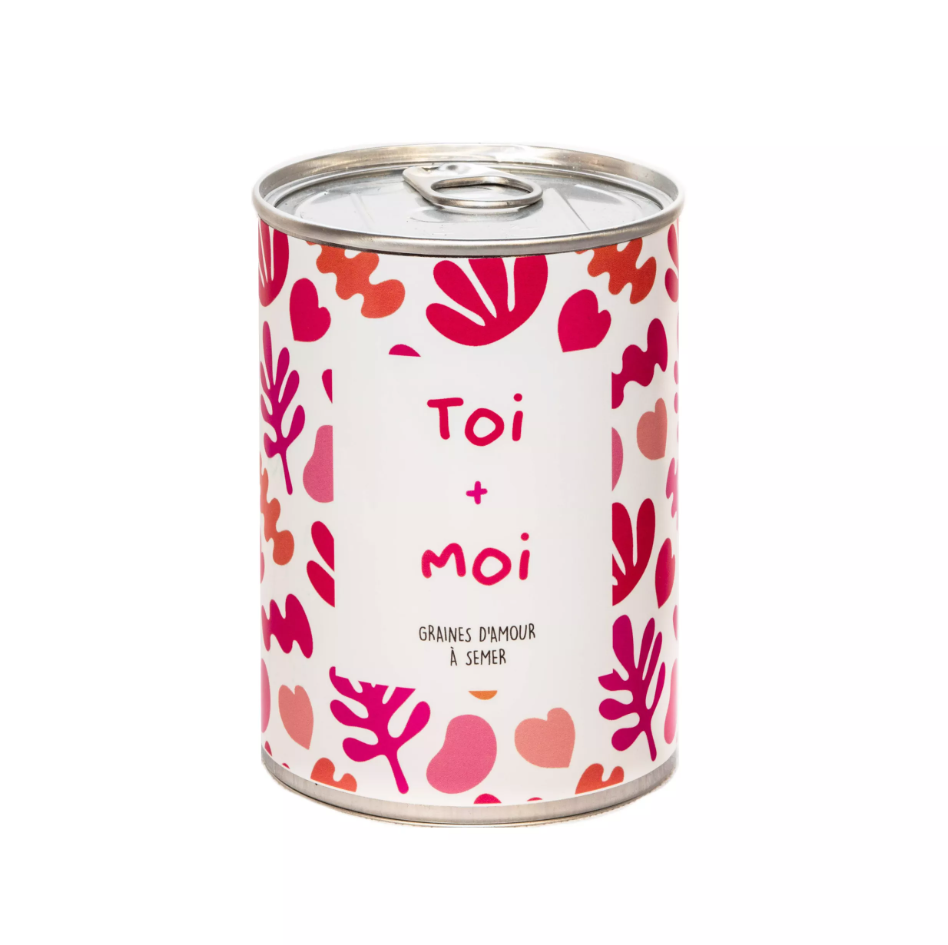 Kit à semer "Toi + Moi" Fabriqué en France