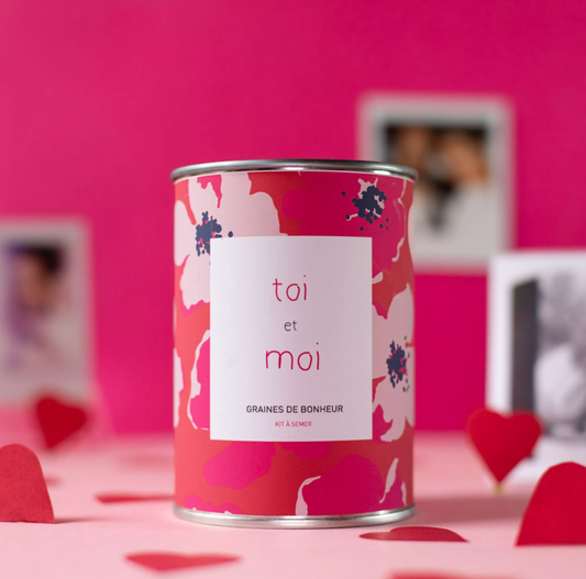 Kit à semer "Toi et Moi" Fabriqué en France