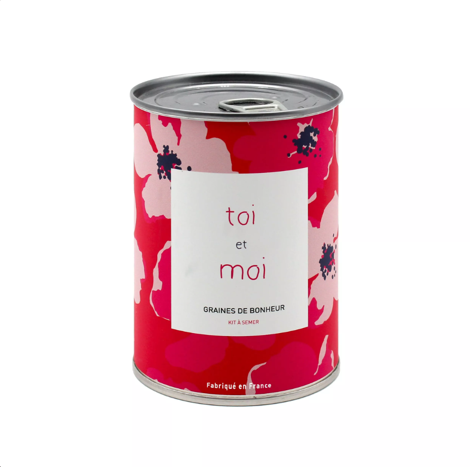 Kit à semer "Toi et Moi" Fabriqué en France