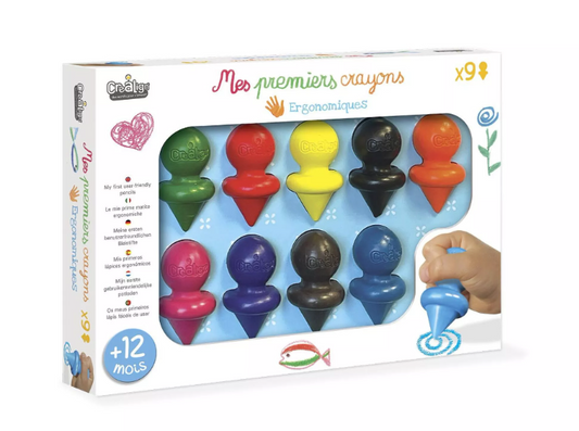 Créa Lign - Mes premiers crayons (9 pièces)
