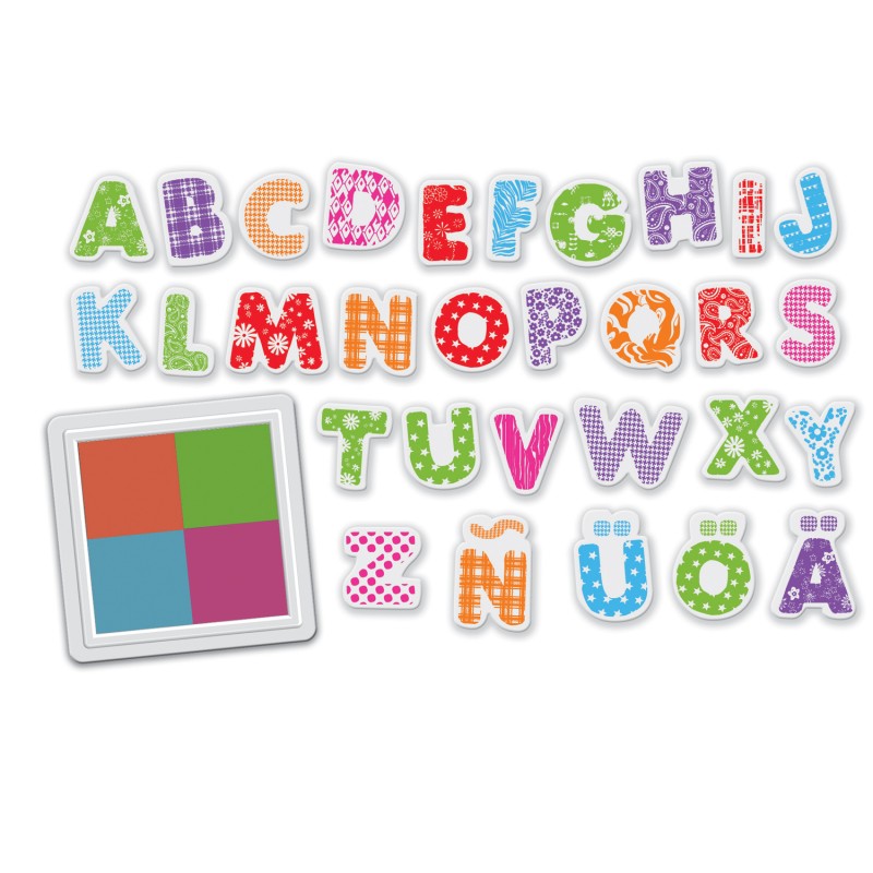 Créa Lign' - Tampons Alphabet Box