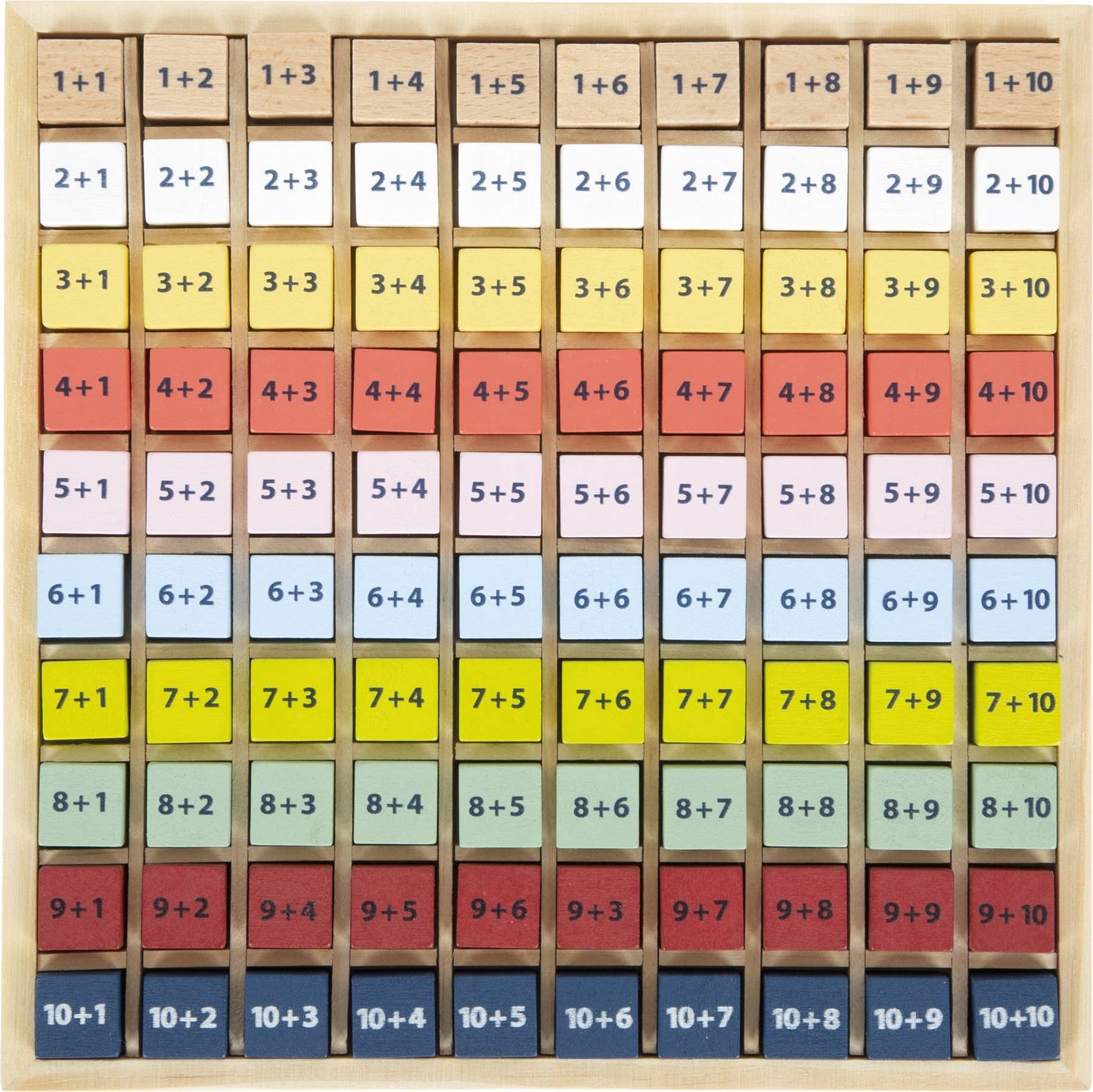 Tableau de calcul Addition « Educate » | jouet éducatif | bois