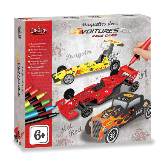 Créa Lign - Maquettes déco "Voitures de course"