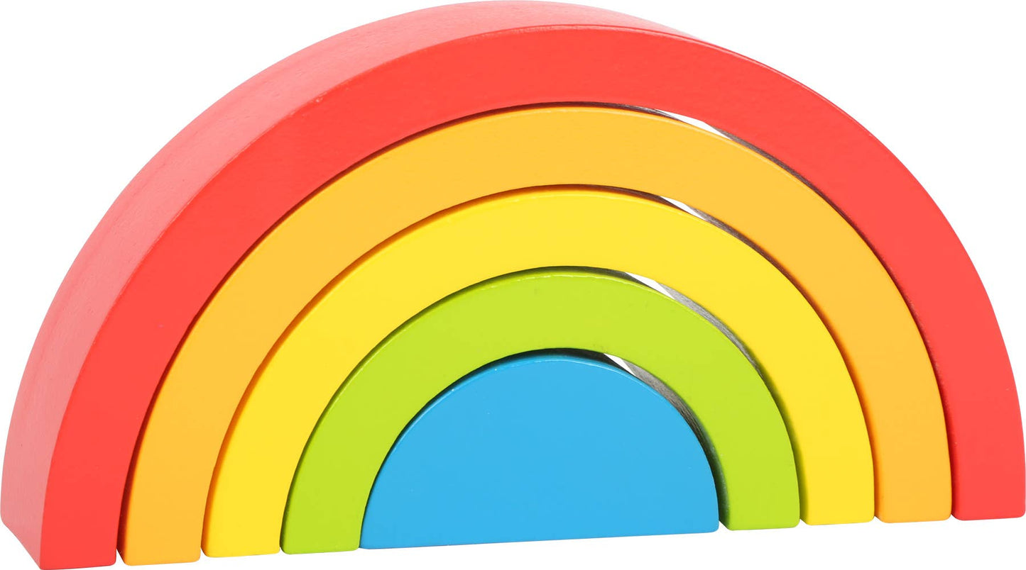 Blocs de Construction en Bois Arc-en-Ciel - Small Foot