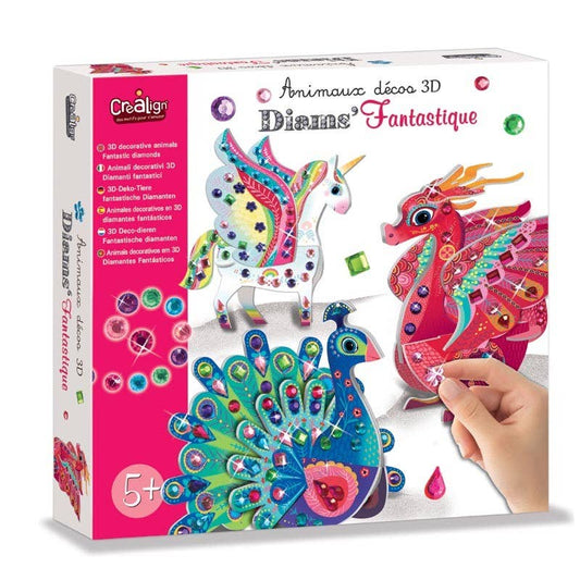 Créa Lign - Animaux déco 3D " Diams fantastique"